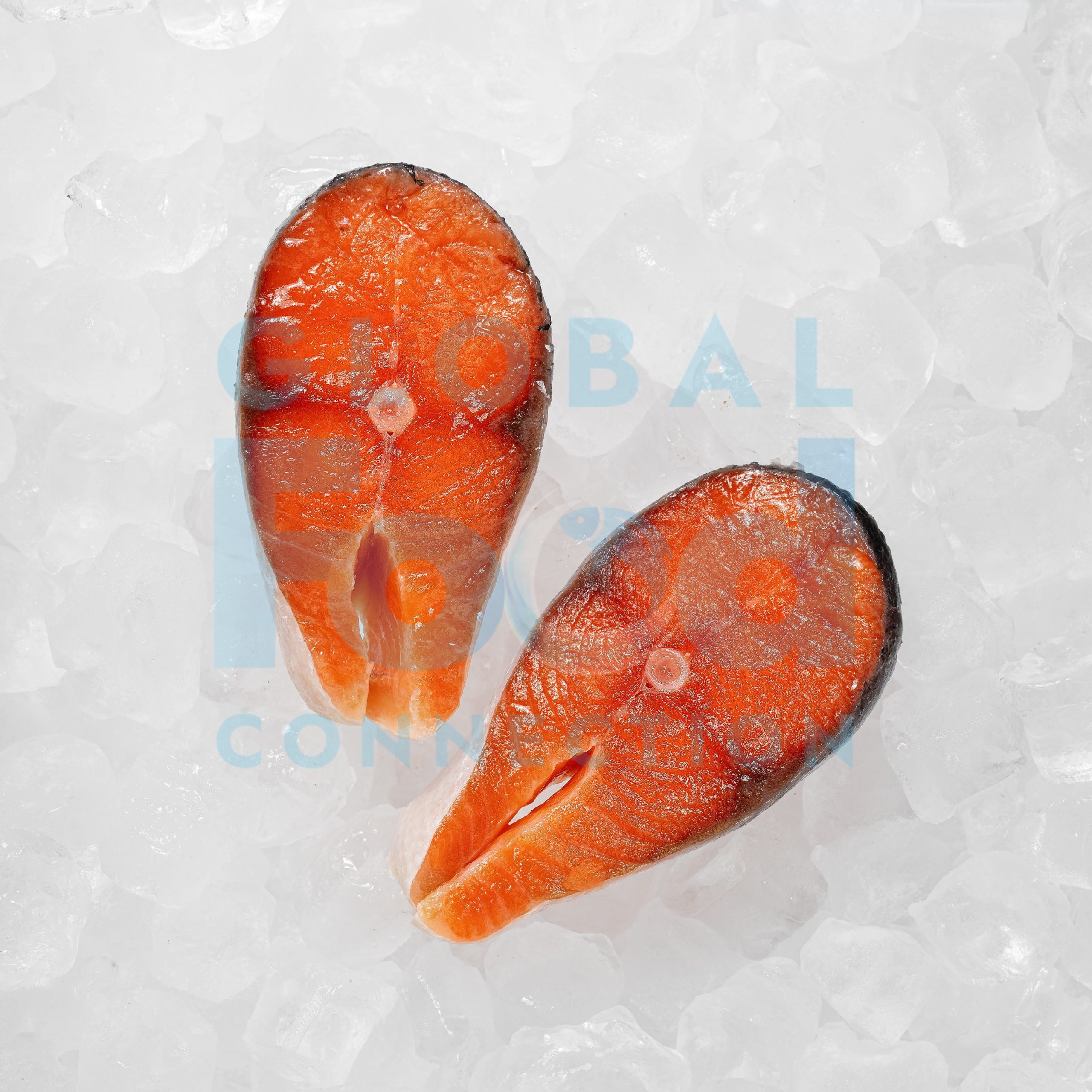 SALMON STEAKS UNPACKED