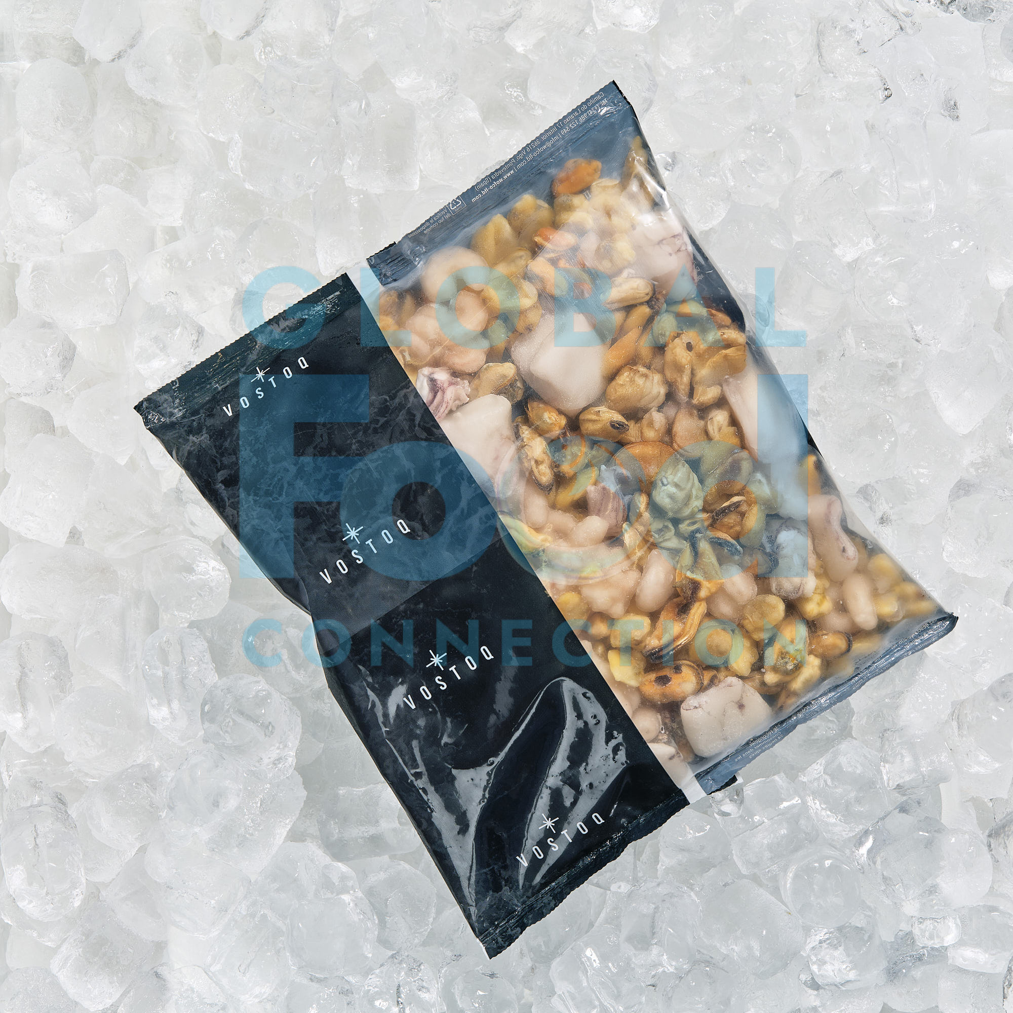 Frozen seafood mix, 1 kg