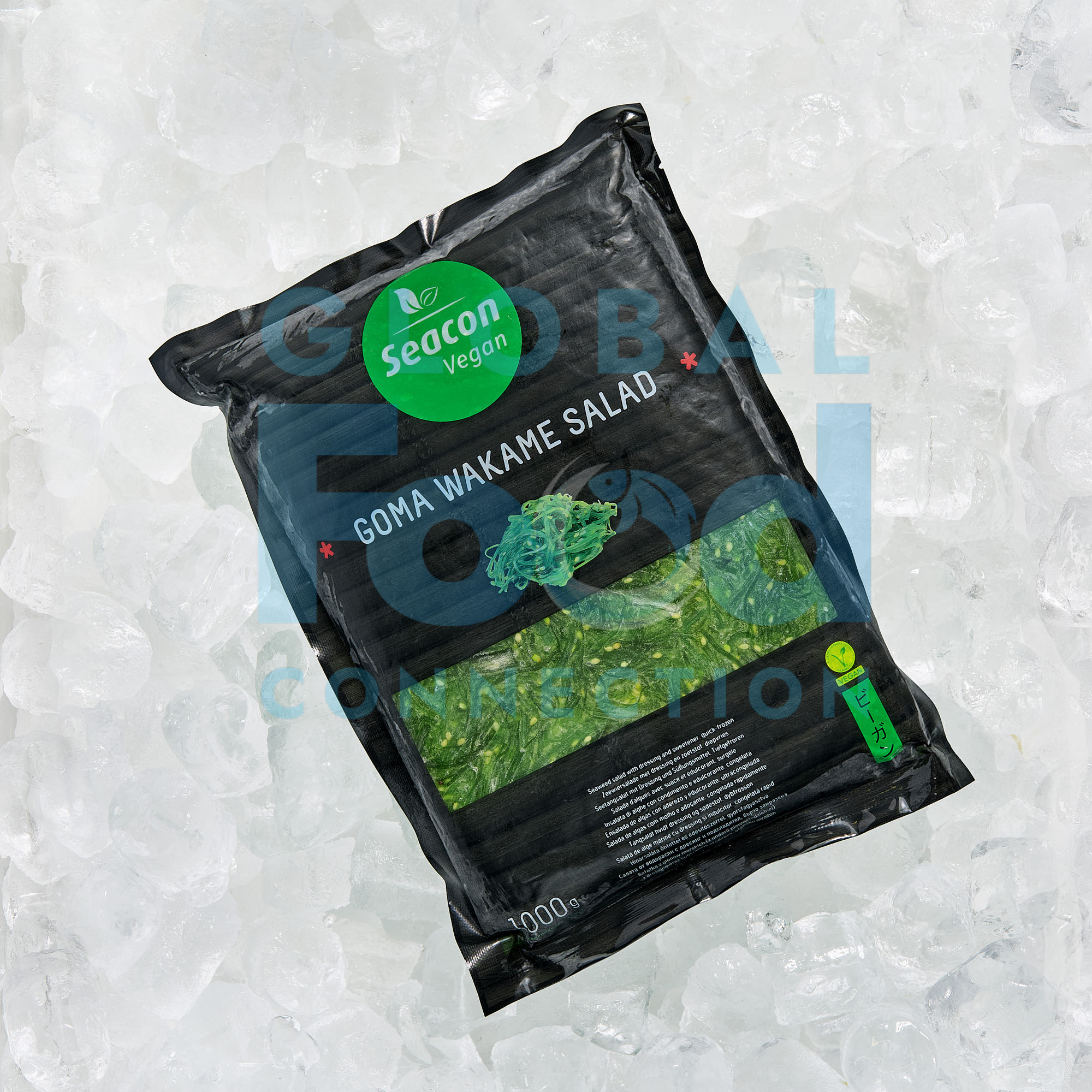 Seaweed salad with sesame