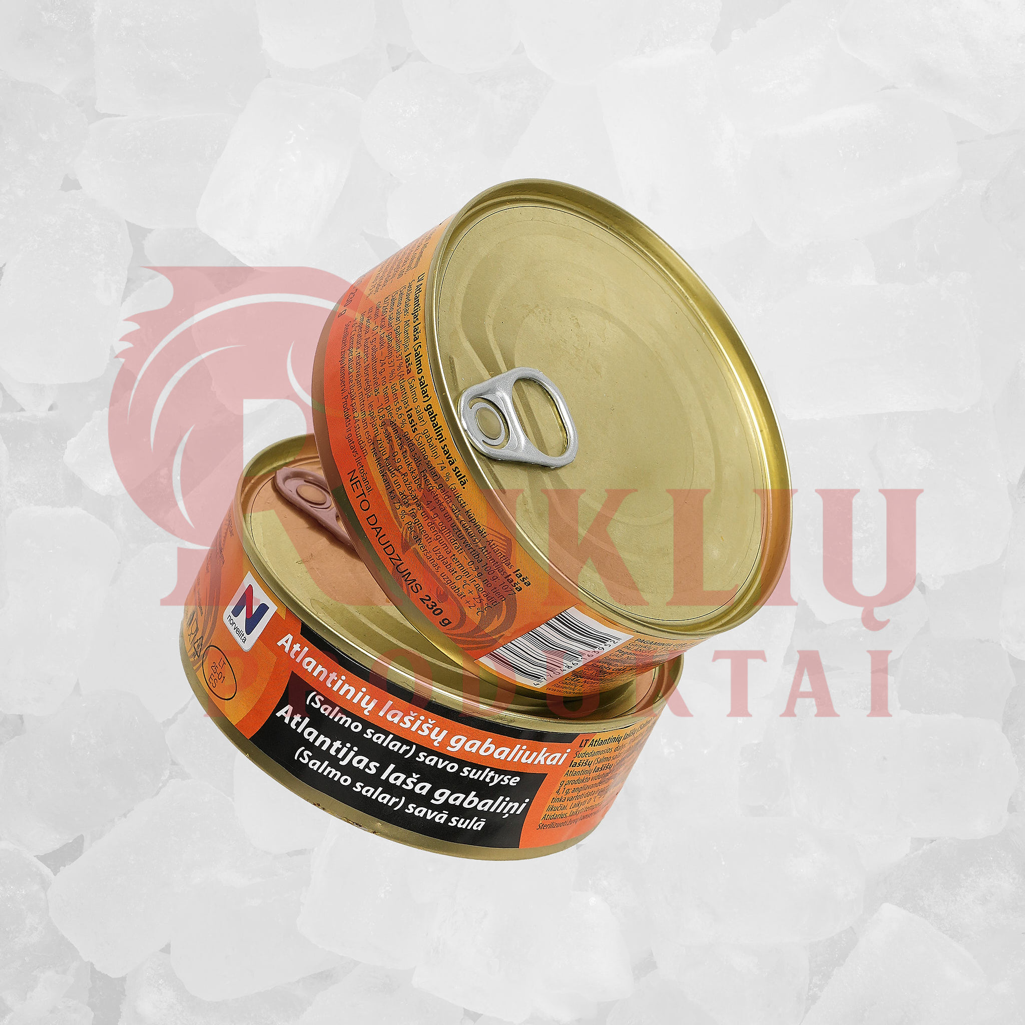 Salmon chunks in own sauce